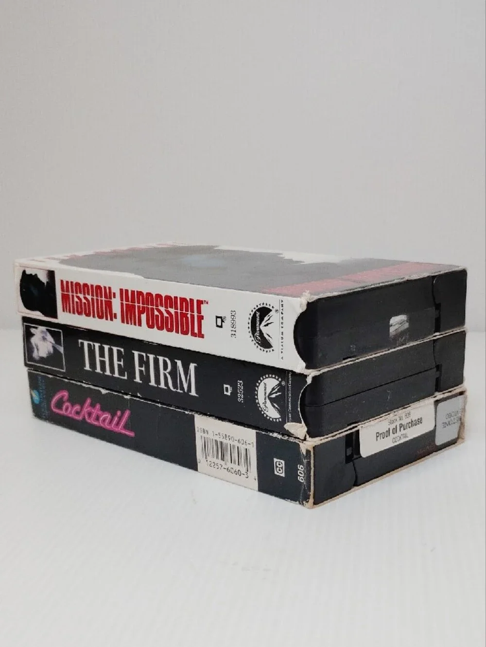 Vintage Movie VHS Box Set Of Tom Cruise